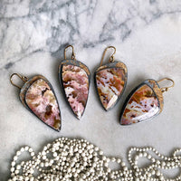 Lace Agate Earrings
